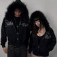 "Notturno" Fur zip up